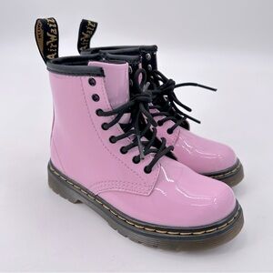 Dr Martens Light Pink Side Zip Boots Toddler Girls US Size 8